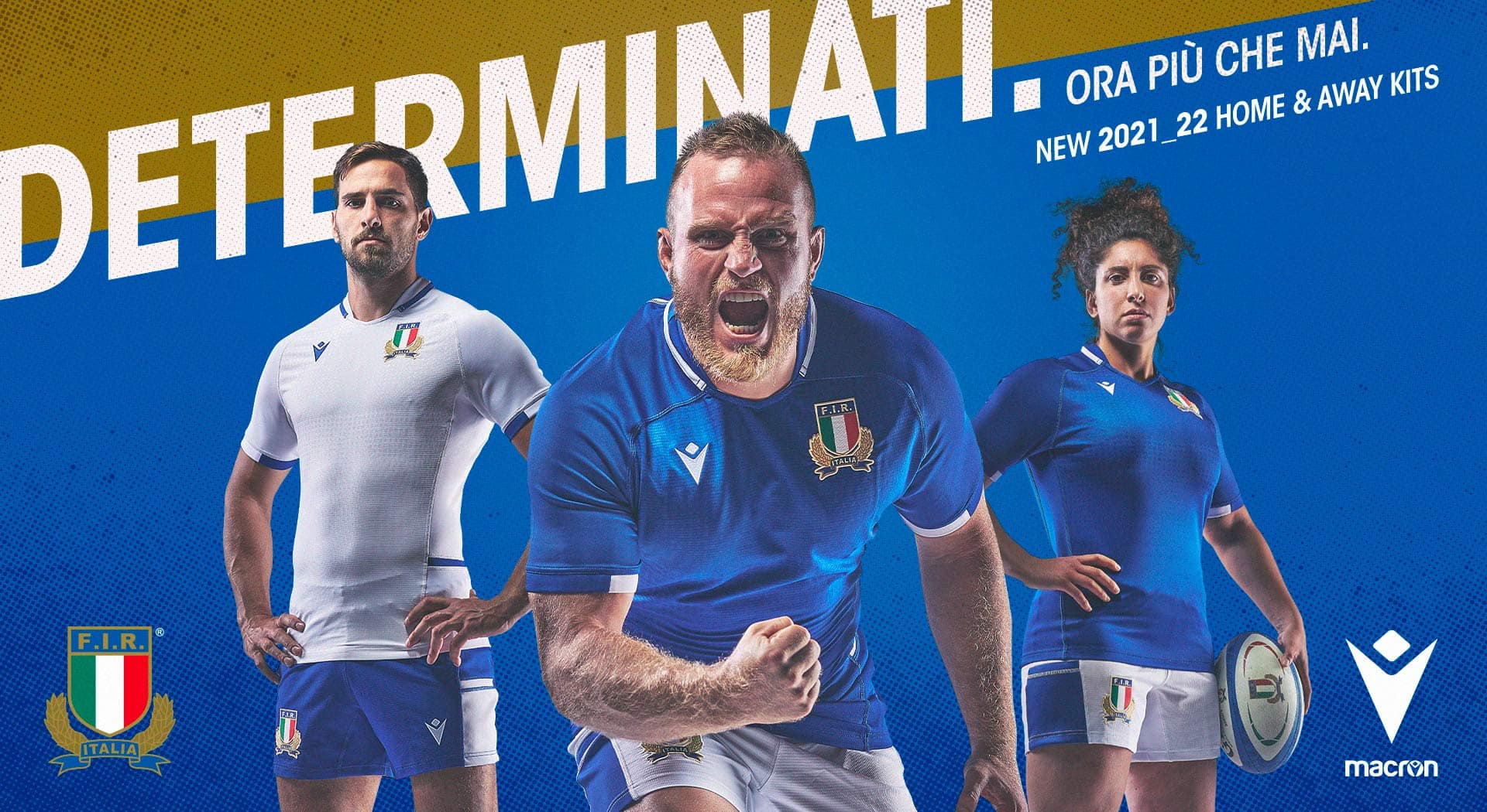 THE NEW ITALRUGBY SHIRTS ARE LIGHT BLUE & WHITE, AND ‘GREEN’ AT HEART